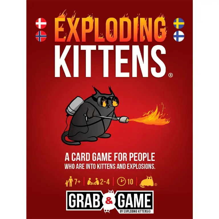 Dagens deal | Exploding Kittens Grab & Game Edition