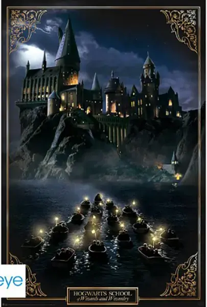 (E1) Poster Maxi Hogwarts Castle - Storsäljare