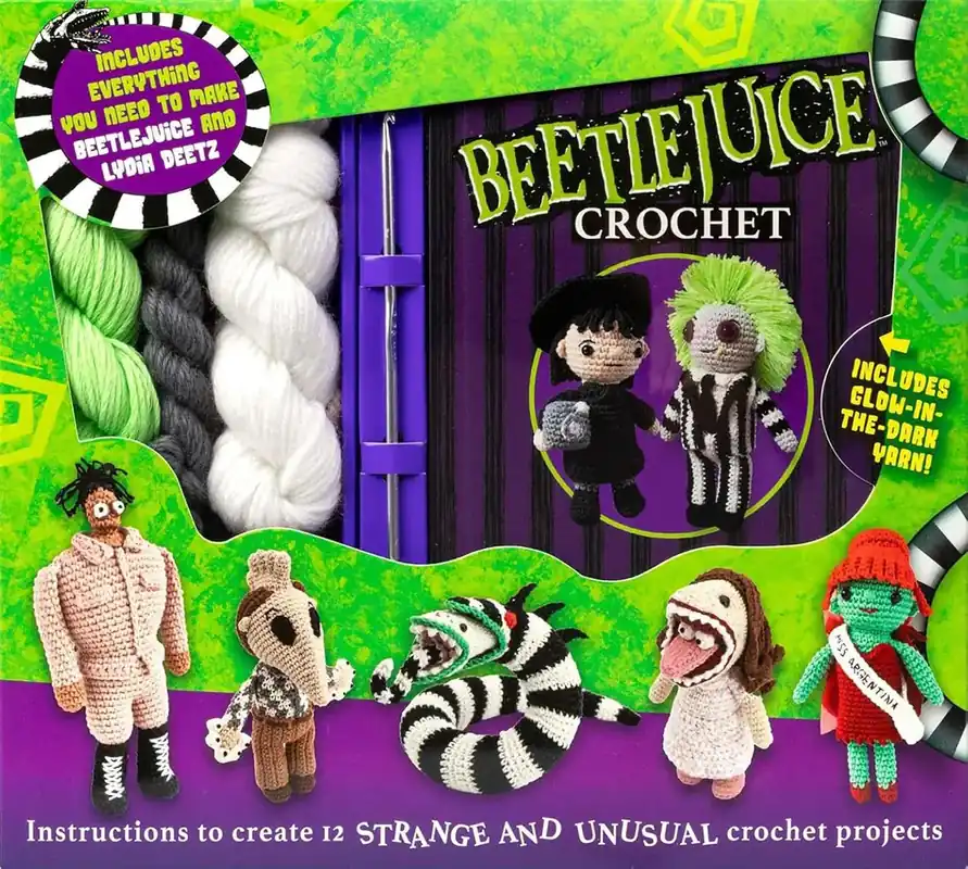 Nyhet - Beetlejuice Crochet Kit