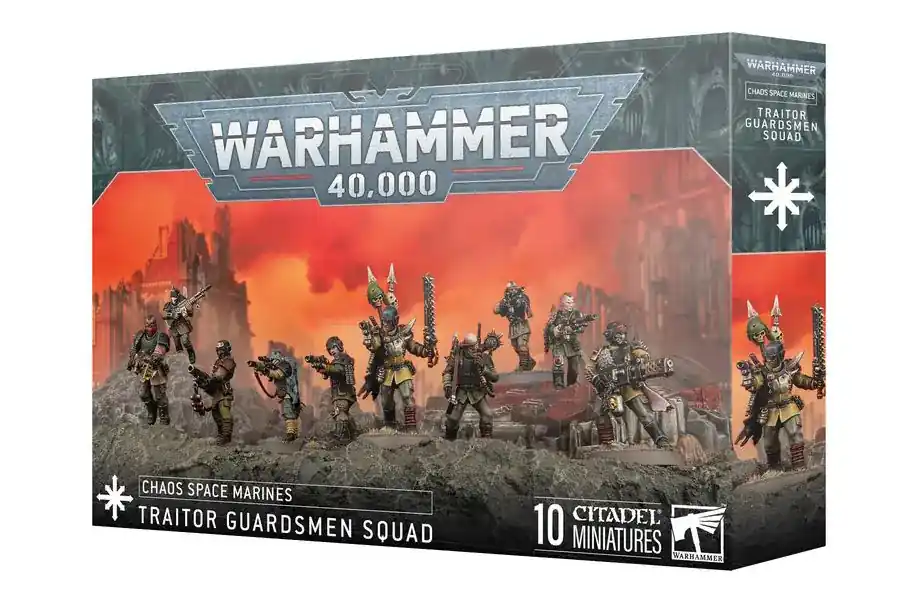 Rekommenderas - Traitor Guardsmen Squad