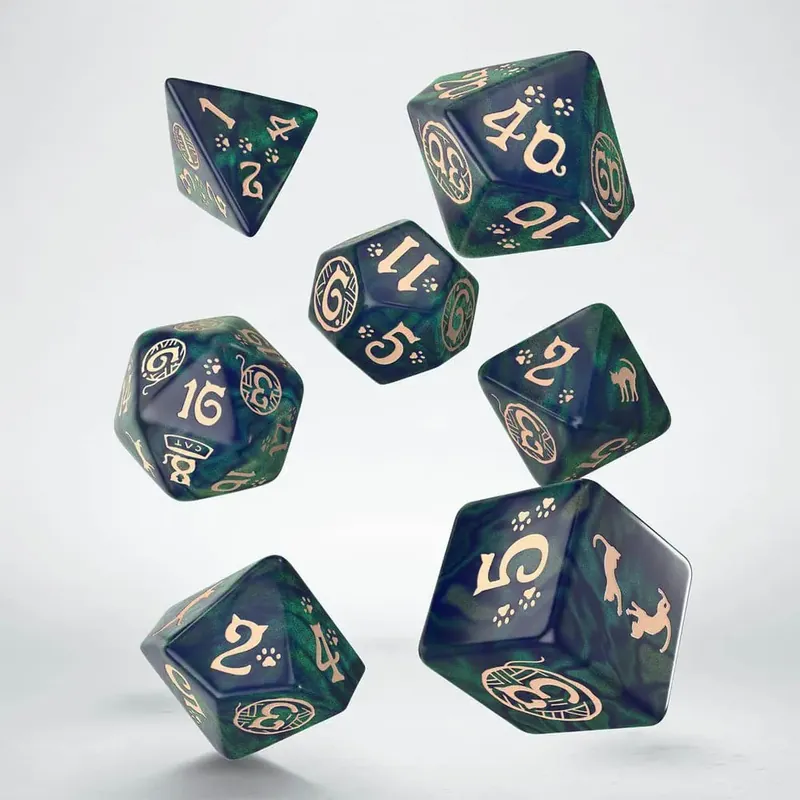 Efterfrågad - Cats Dice Set - Mittens