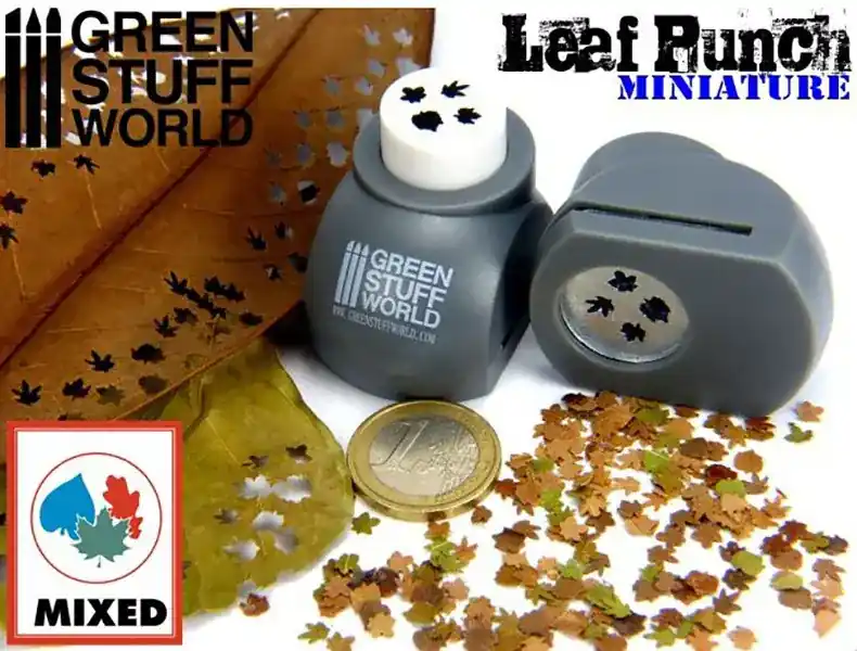 Miniature Leaf Punch GREY | Kanonpris