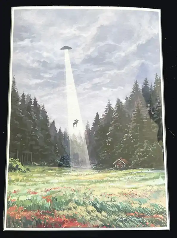Print A4 - Älgien | Bara denna vecka