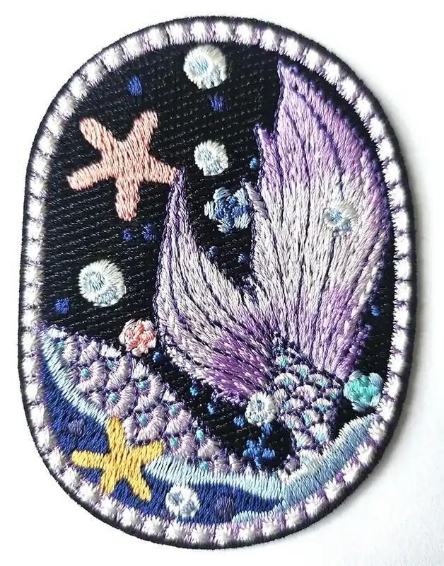 Nyligen tillagt - Mermaid Tail Patch