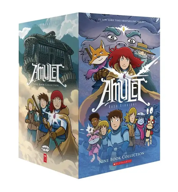 Amulet Box set 1-9 Graphix | Finns nu
