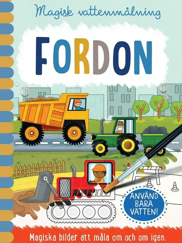Extra bra pris | Magisk vattenmålning. Fordon