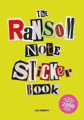 Ransom Note Sticker Book - Gratis retur